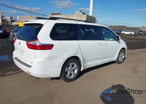 2016 Toyota Sienna Le 8 Passenger from USA, damaged, VIN 5TDKK3DC0GS696259